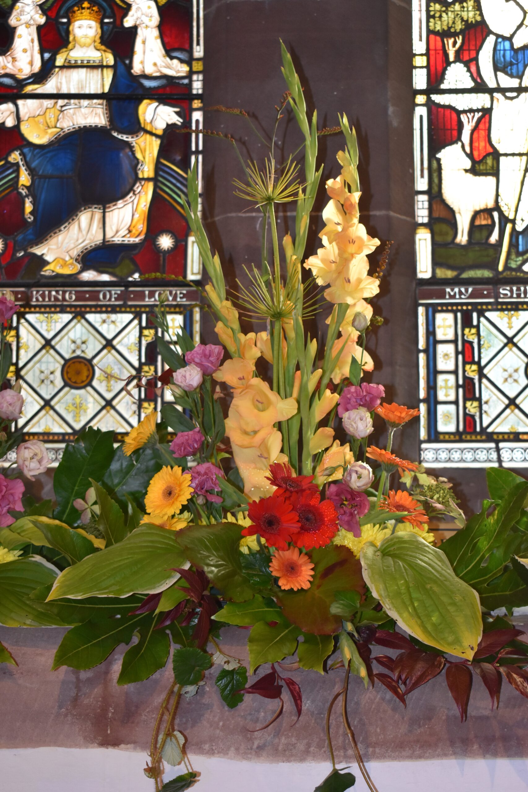 Flower arranging at St Michael’s