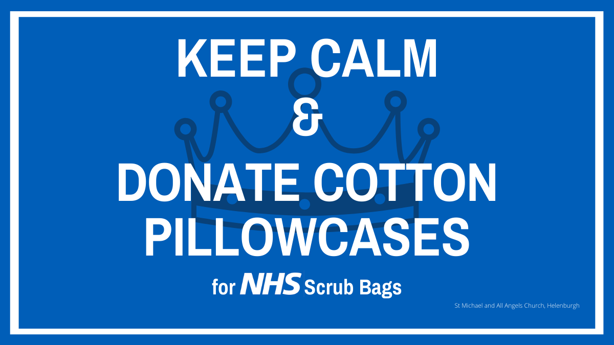 Appeal for donations of Cotton Pillowcases