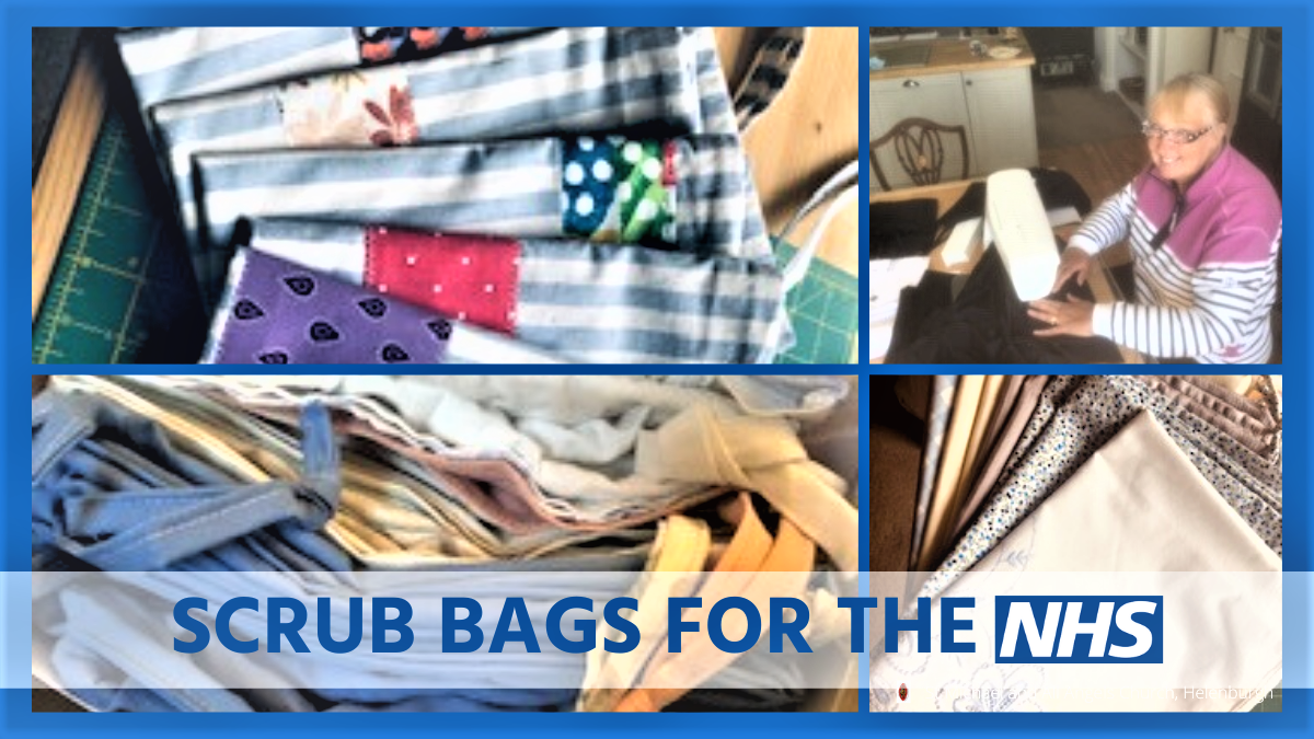 Scrub bags for the NHS