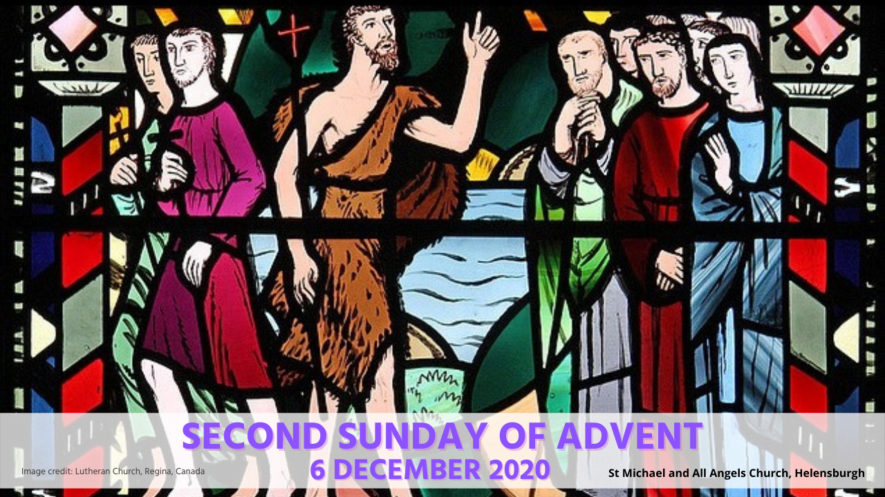 Watch: Second Sunday of Advent Service, 6 December 2020
