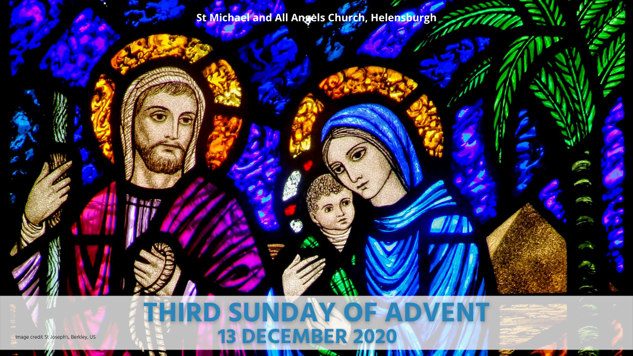 Watch: Third Sunday of Advent Service, 13 December 2020